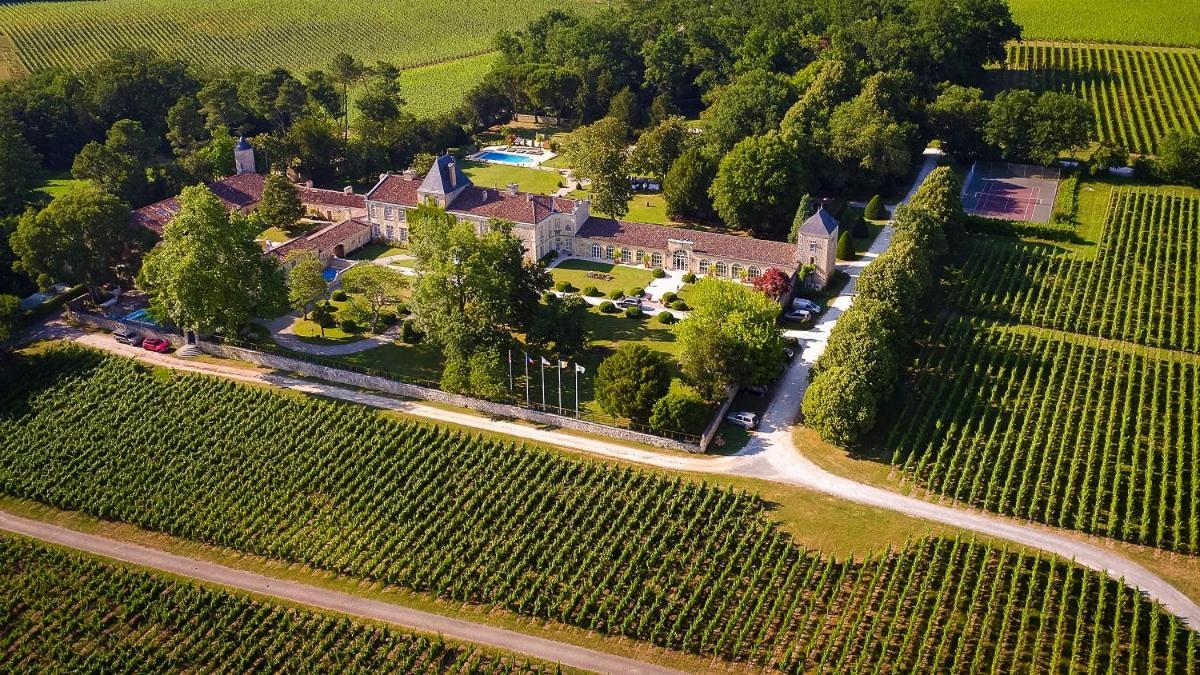 Chateau De La Ligne Lignan-de-Bordeaux Екстериор снимка